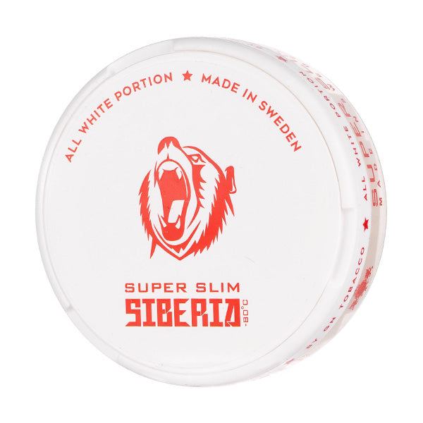 Siberia Nicotine Pouch Ultra Slim 11mg 20-Pack