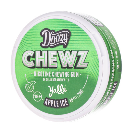 Doozy Chewz - Apple Ice Nicotine Gum (2mg)