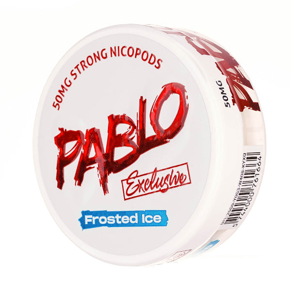 Pablo - Frosted Ice Nicotine Pouches (50mg/g) - High Strength | Alternix