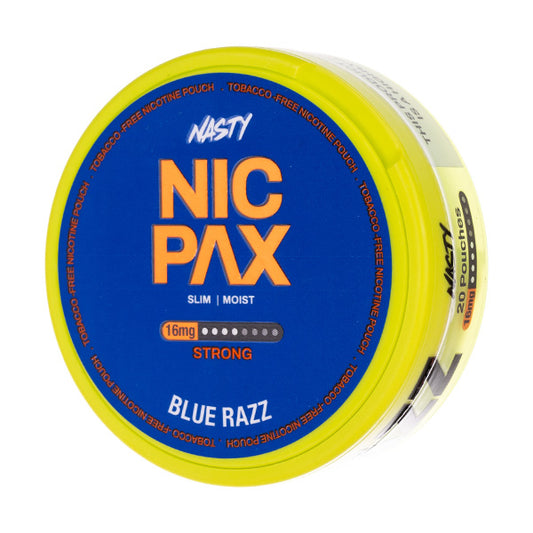 Nasty Nic Pax - Blue Razz (16mg)