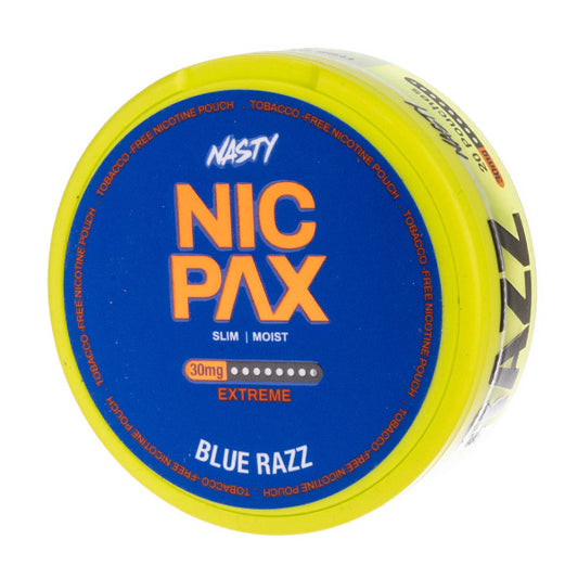 Nasty Nic Pax - Blue Razz (30mg)