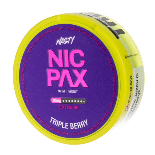 Nasty Nic Pax - Triple Berry (30mg)