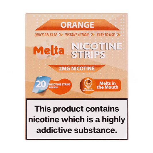 Melta - Orange Nicotine Strips (2mg)