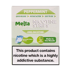 Melta - Peppermint Nicotine Strips (2mg)