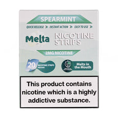 Melta - Spearmint Nicotine Strips (2mg)